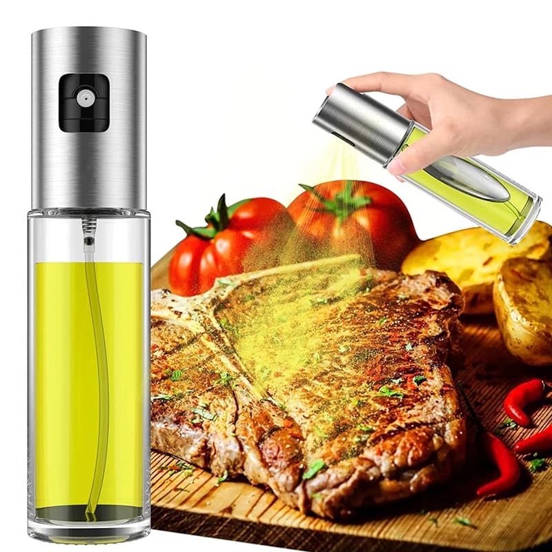 Borrifador Azeite Vinagre Spray 100ml Pulverizador Galheteiros Premium Culinário