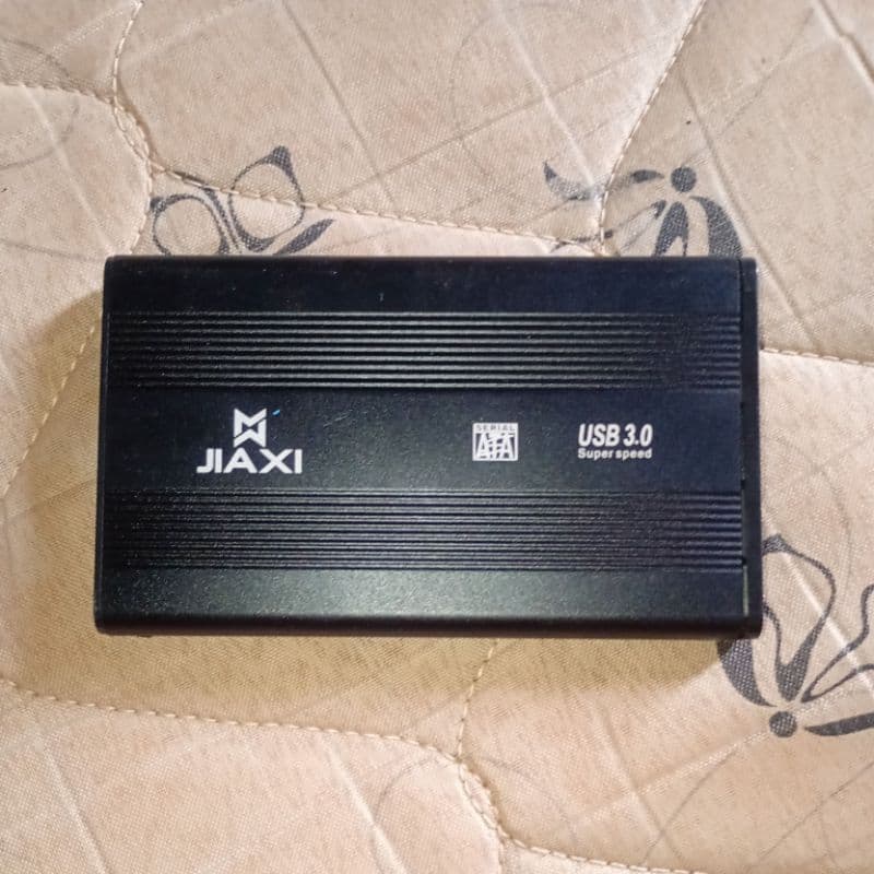 case externo para hd com HD de 80gb bem conservado
