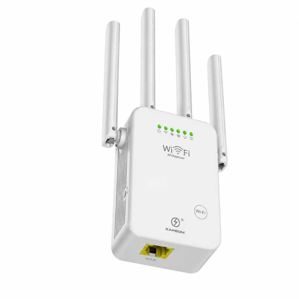 Repetidor Wi-Fi Kapbom KA-X338 300Mbps 4 Antenas