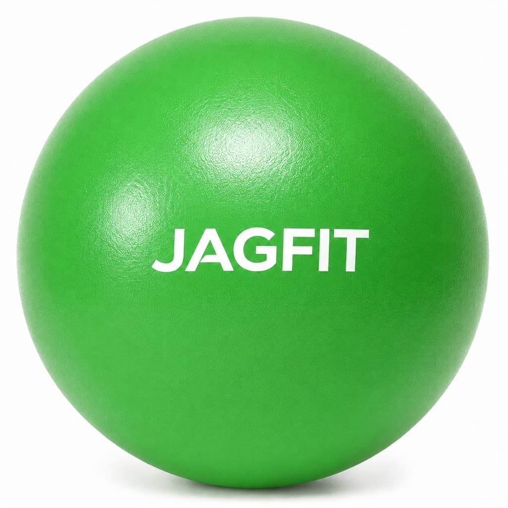 Bola Pilates Verde Jagfit Yoga Mini 30cm Gym Fisioterapia Ginástica Alongamento