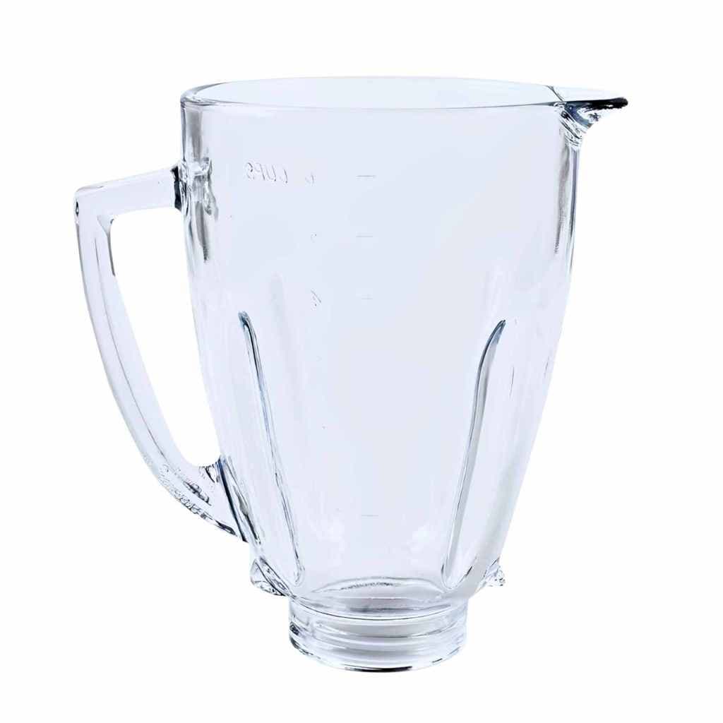 Copo Jarra de Vidro Compatível com Liquidificador Oster Osterizer 1,25L Redondo Sem Tampa