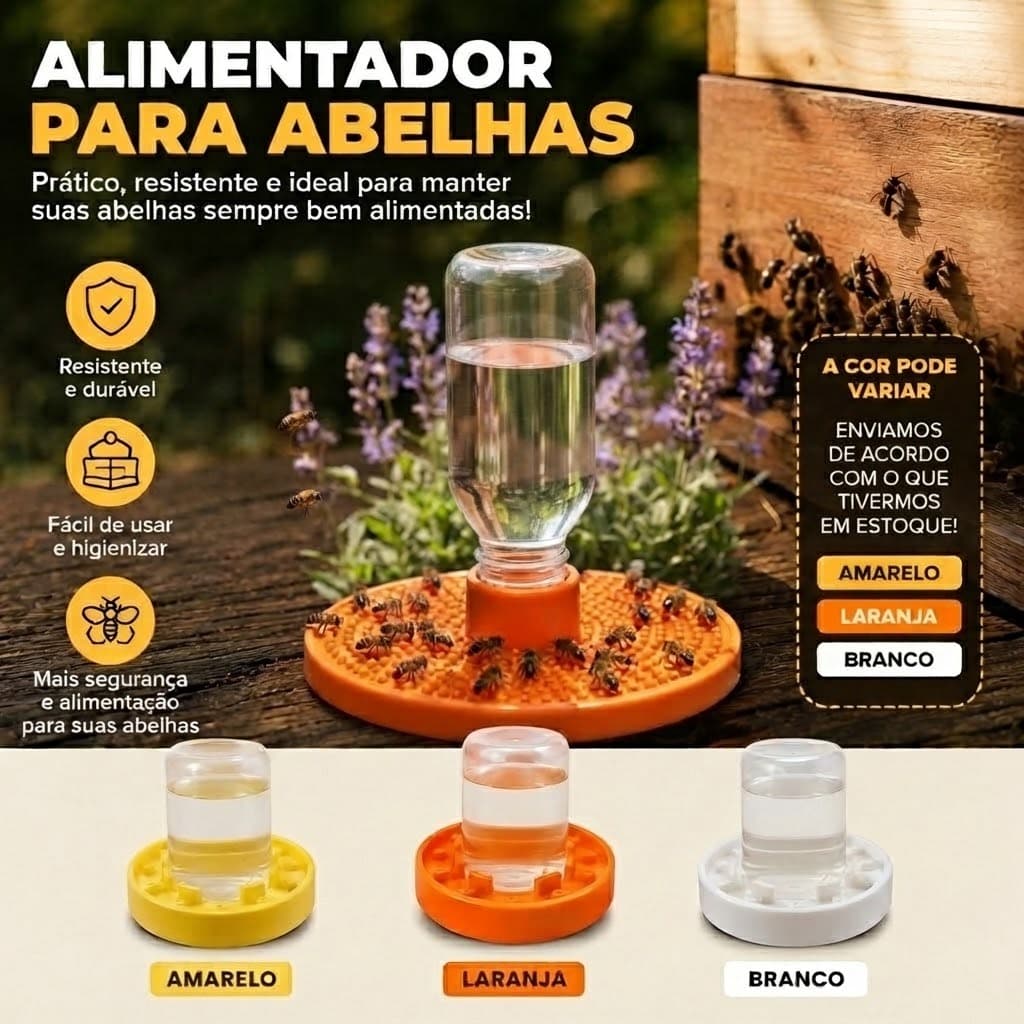 Alimentador Externo Coletivo para Abelhas