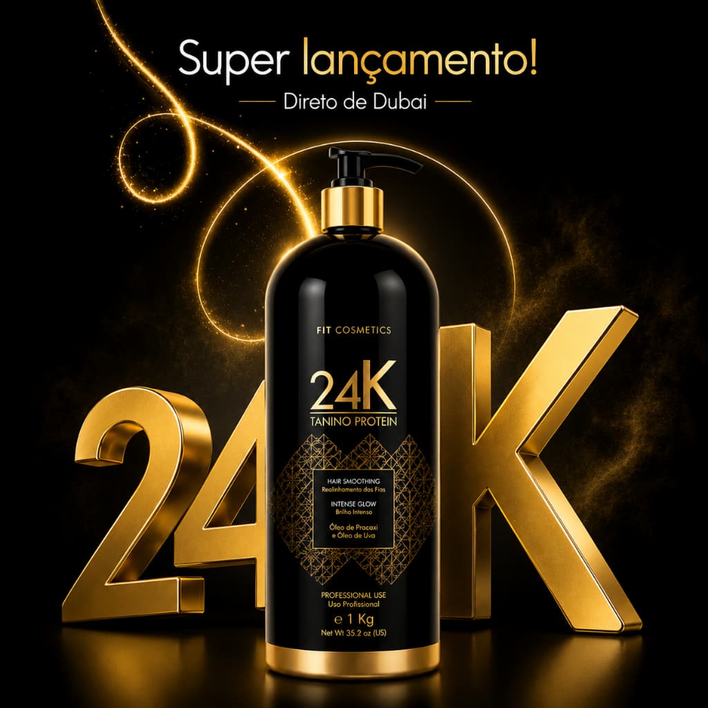 Realinhamento Capilar 24k - Tanino Protein