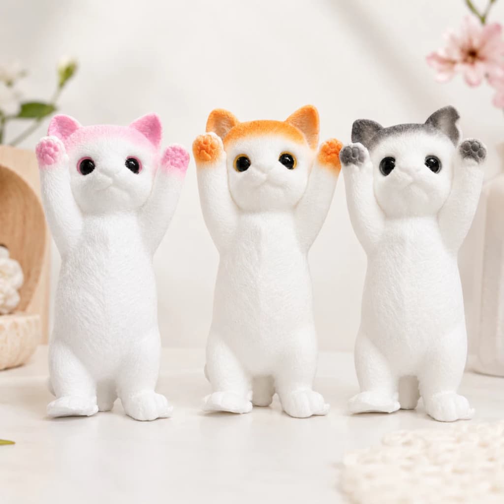 Squishy Gato Gigante Fofo Macio Anti Stress Brinquedo Sensorial Fidget Alívio Ansiedade Apertar