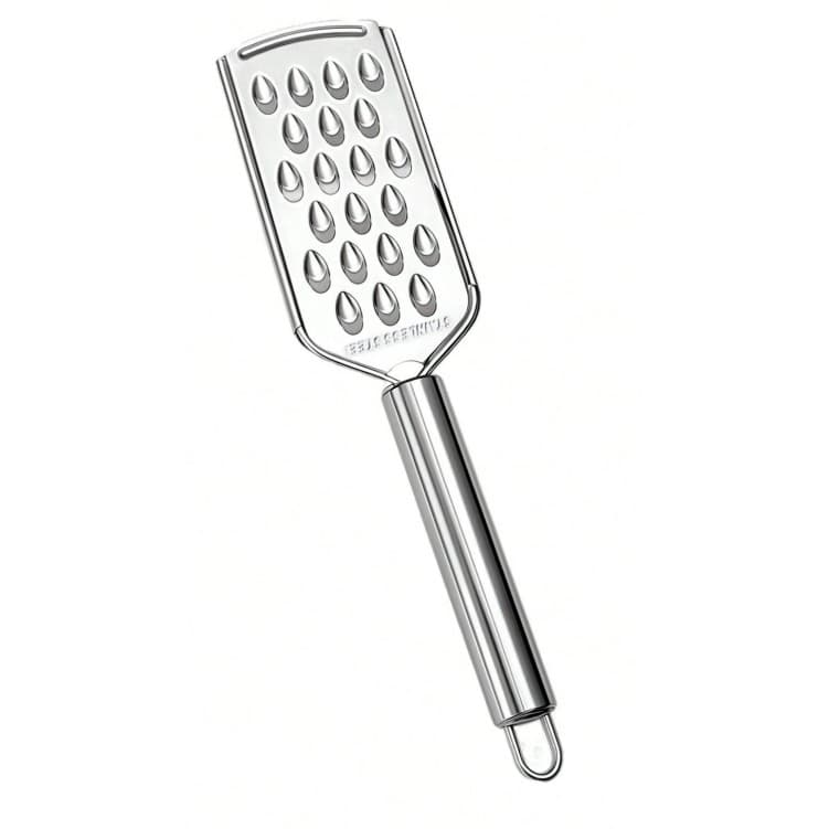 Ralador Grosso Cortador de Inox 6X24.5cm Queijos Frutas Legumes Prático Multiuso Utensilio Cozinha