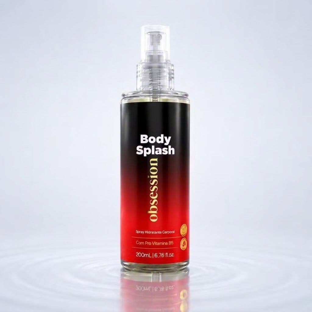 Body Splash Obsession Desodorante Colônia 200ml - Fragrância Floral Amadeirada e Sensação de Bem-Estar Obsessed