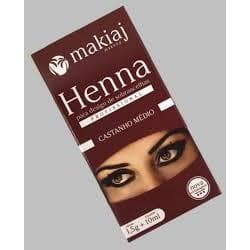 Henna Para Sobrancelhas Makiaj Original Kit Completo Alta Fixação Longa Duração Profissional