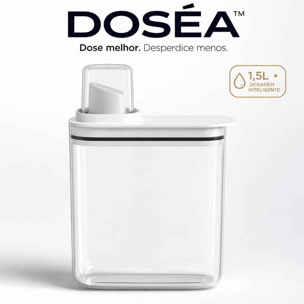 Dispenser DOSÉA™ Sistema Inteligente de Dosagem e Organização