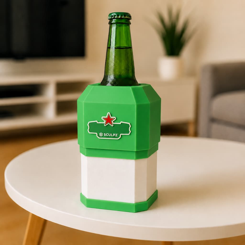 Porta Garrafa Térmica Cerveja Long neck Camisinha com Isopor p/ Garrafa 300ml e 330ml