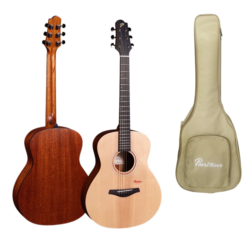 Violão Pearl River S26-G36 EQ Grand Auditorium Elétrico Acústico com Pré G04 com Bag