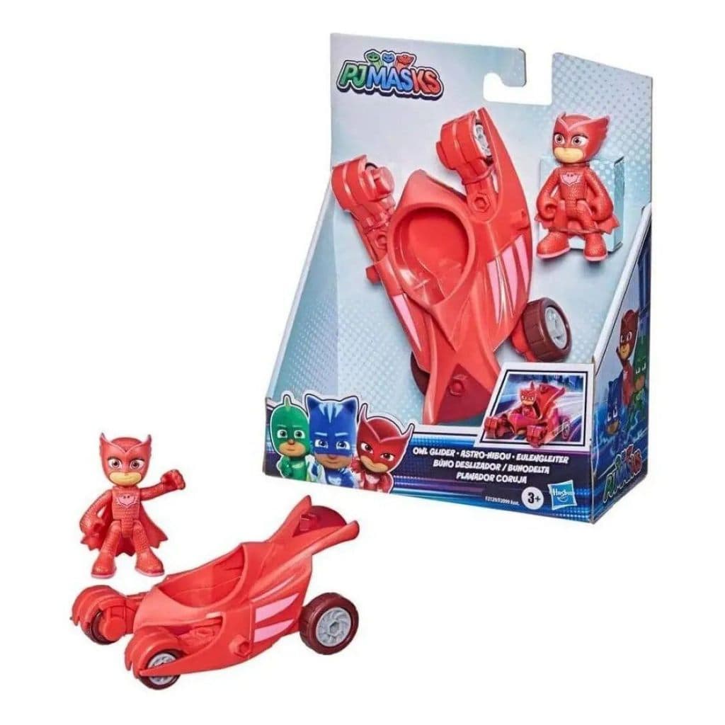 Pj Masks Corujita E Carro Planador Coruja - Hasbro F2129