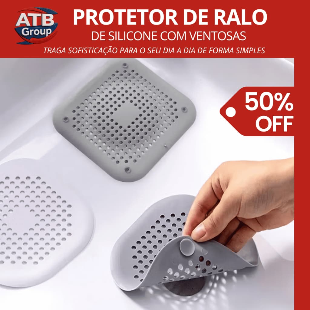 Protetor de Ralo de Silicone para Banheiro, Tampo de Ralo de Silicone, Filtro de Ralo para Banheiro