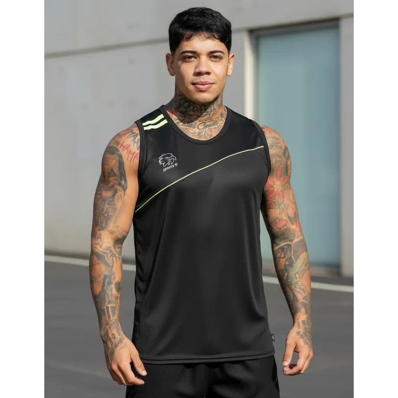Regata Masculina Academia Masculino  100% Poliéster Caimento Macio e Suave Camisa Dri Fit Postagem Rápida Oferta***