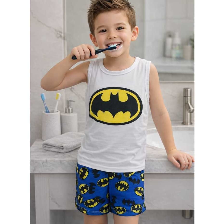 Pijama Regatinha infantil Masculino no Tecido Suede