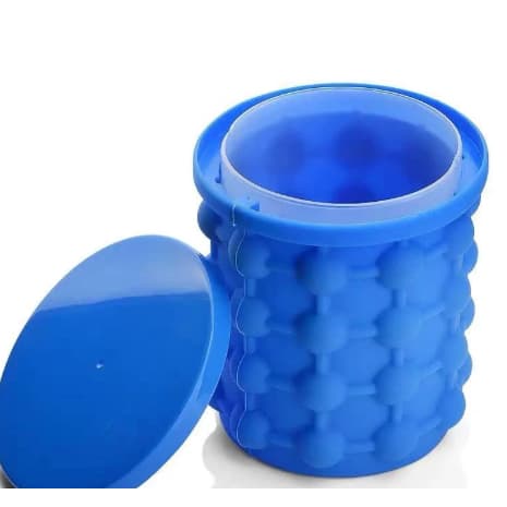 Mini Balde de Gelo em Silicone Gel Forma de Gelo