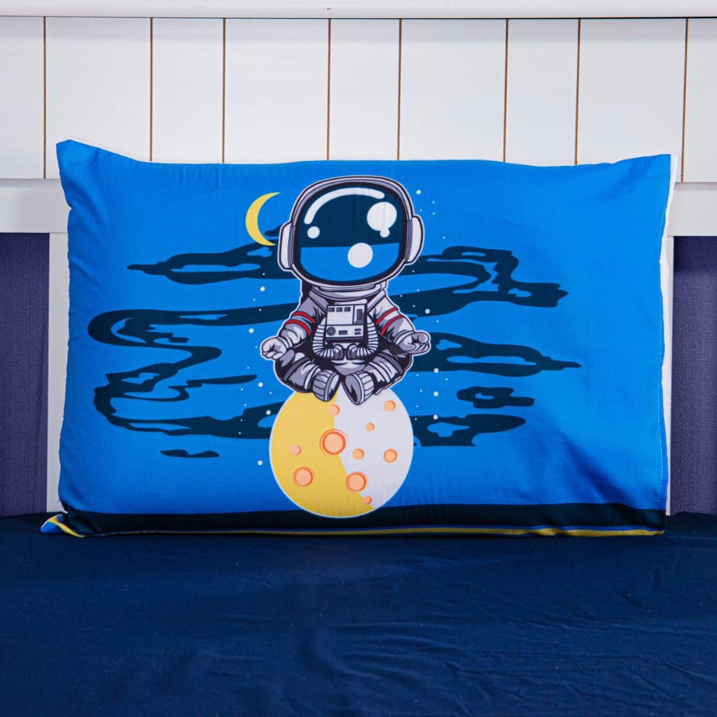 Fronha Infantil Micropercal 200 Fios Estampada 68x48cm - Macia e Antialérgica