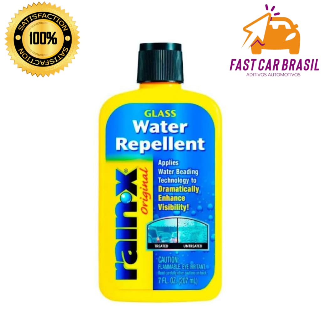 RAIN-X Original Repelente de Água e Cristalizador para Vidros 207 ml