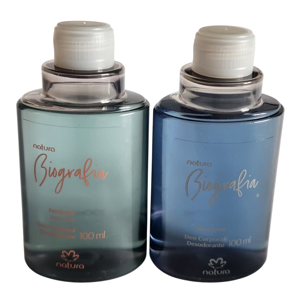 Natura Refil Desodorante Corporal Biografia Masculino e Feminino 100 ml