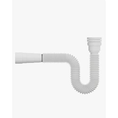 Sifão Sanfonado Tigre Ajustável Tubo Multiuso Universal 66cm Branco