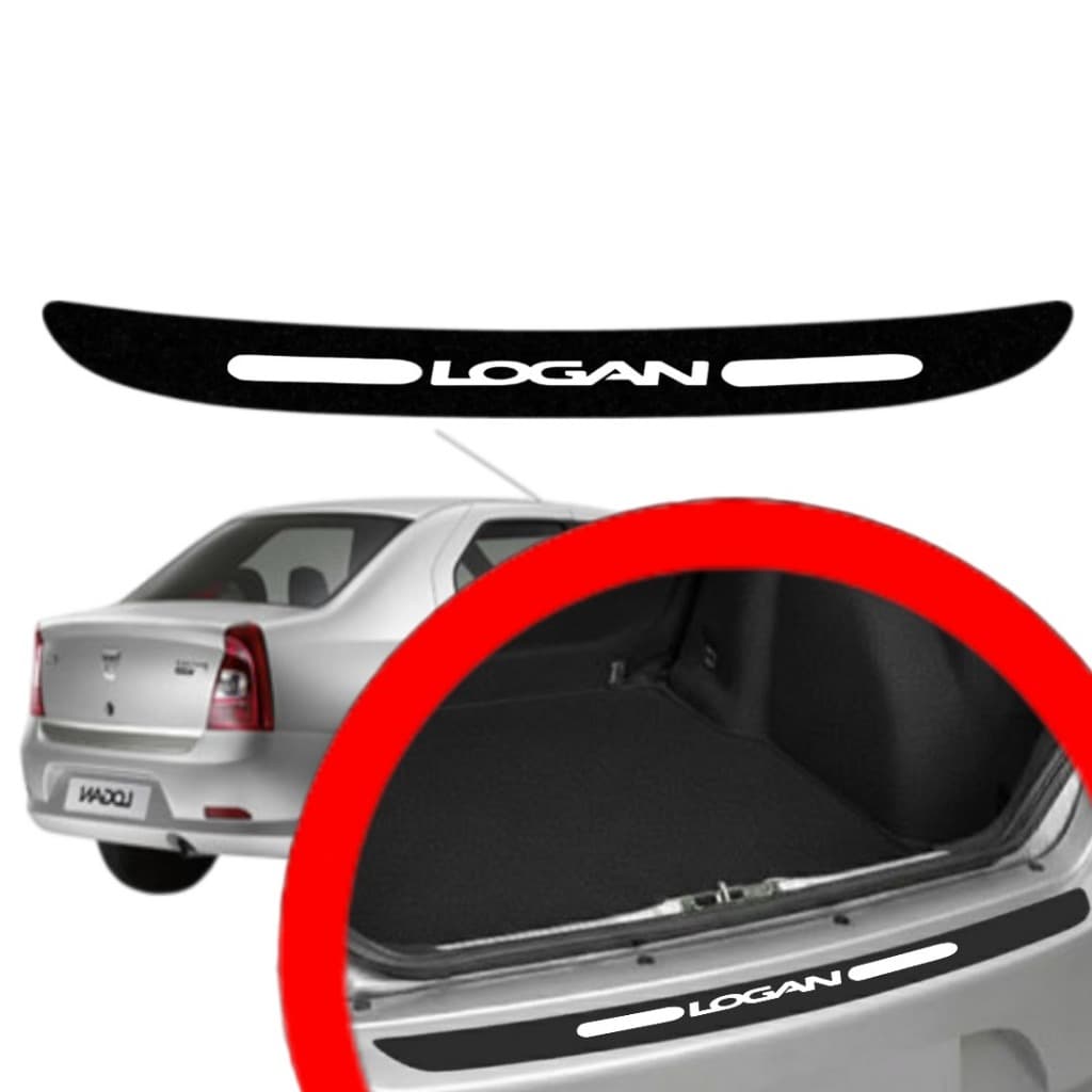 SOLEIRA PROTEÇAO PORTA MALA LOGAN UNIVERSAL PARA CARRO AUTOMOTIVO PERSONALIZADA VARIAS CORES