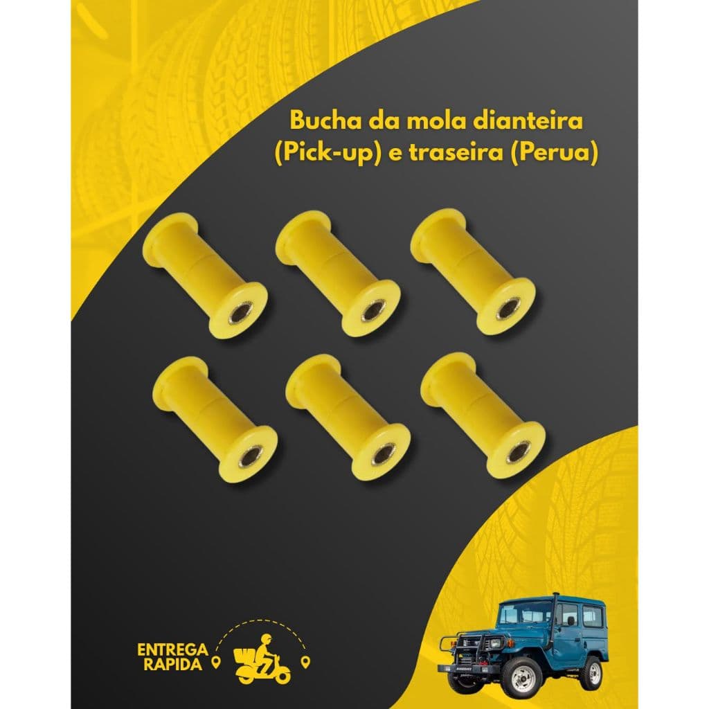 bucha da mola dianteira toyota variante