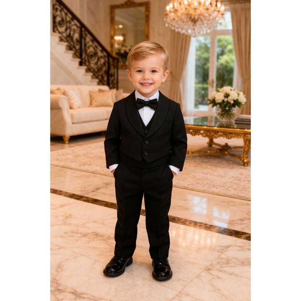 Terno Infantil Bebe Completo Calça Camisa Social 1 ao 3