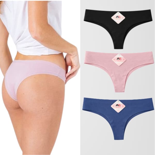 Calcinhas Tanga Sem Costura Conforto Premium