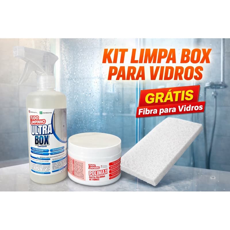 KIT ULTRA BOX + POLIMAX MANUTENÇÃO E POLIMENTO TUDO LIMPINHO