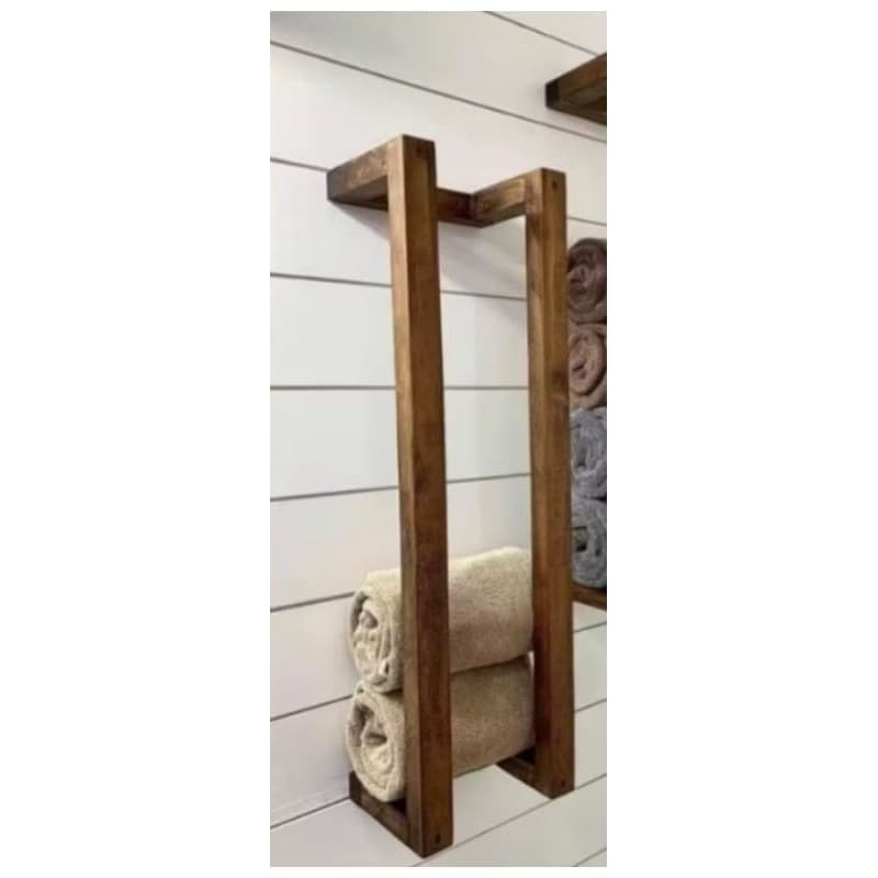 porta Toalhas banheiro 1 peça 60x15x14
