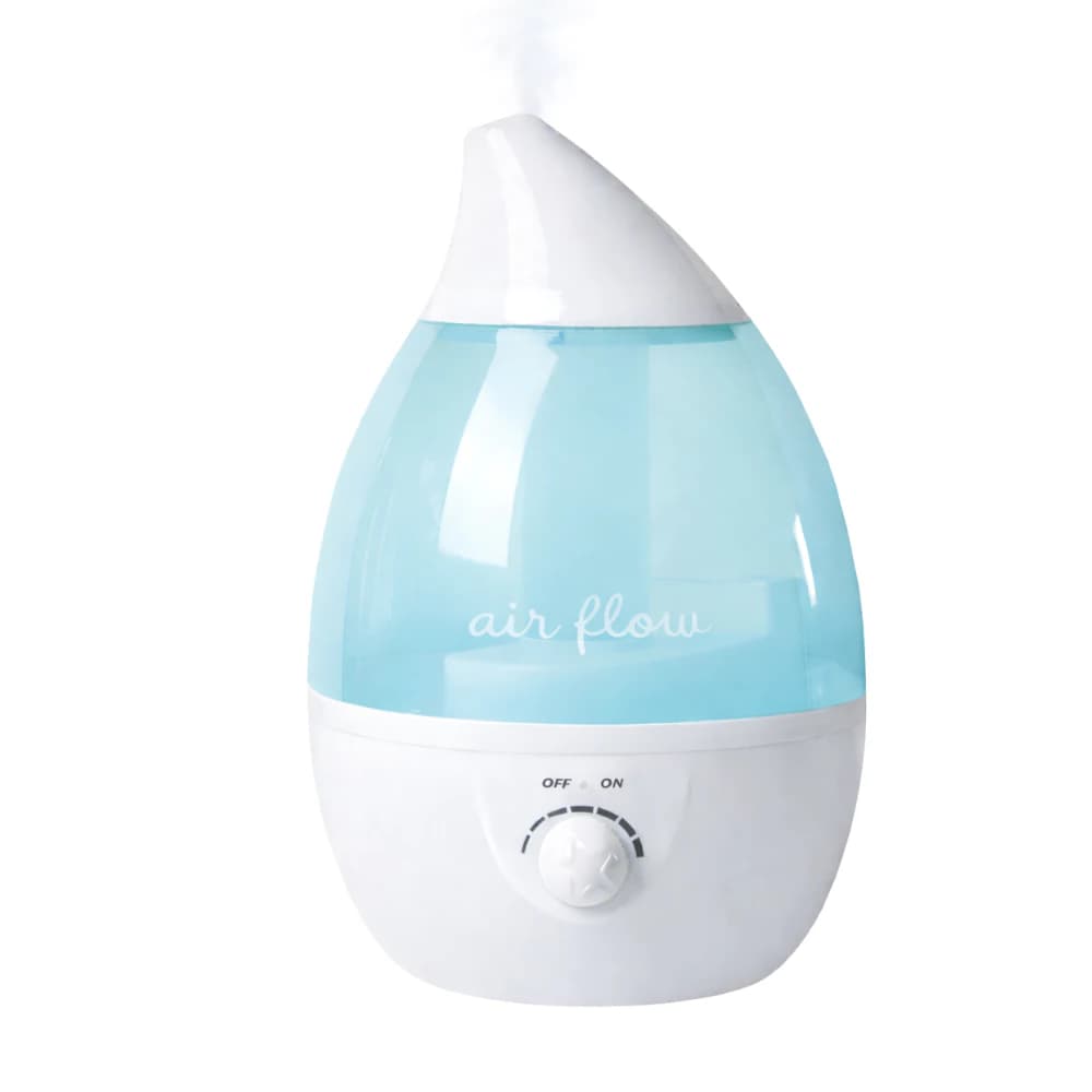 Umidificador 3L Ultrassônico Silencioso Difusor Aromas Luminária c/ LED Colorido Azul Claro Portátil