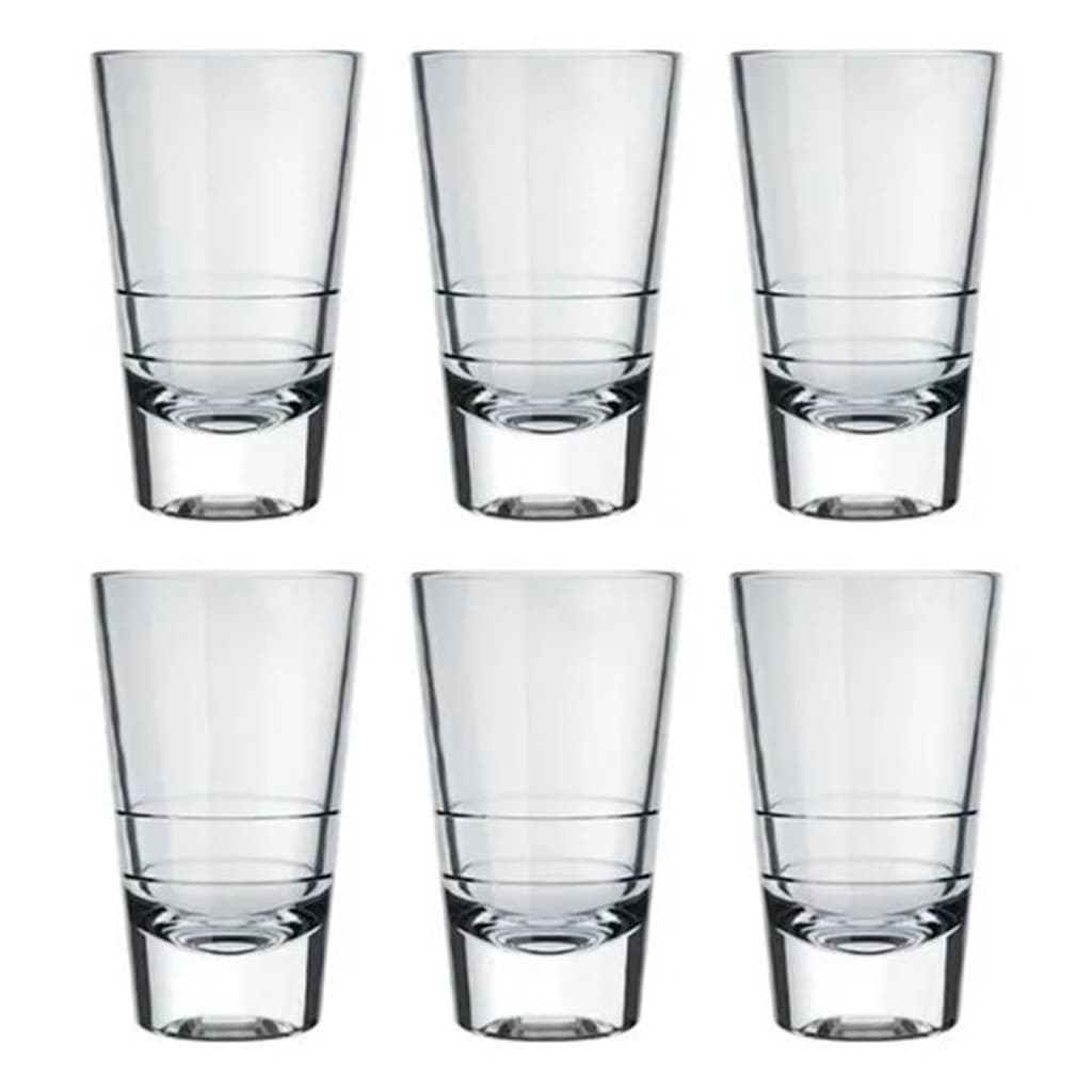 Jogo Copo Dose Caninha Cachaça Pinga Nadir 100ml-12 Unidades