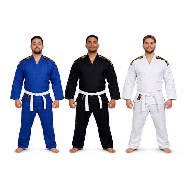 Kimono Adulto Jiu Jitsu/Judô Iniciante+Faixa Acompanha Gratis