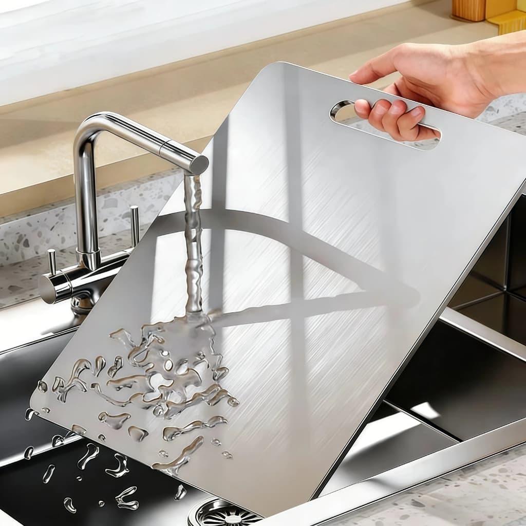 Tábua De Corte 316 Aço Inoxidável Antibacteriana À Prova De Mofo 30*46 cm tábua de cozinha Para Cozinha Taboa Carne