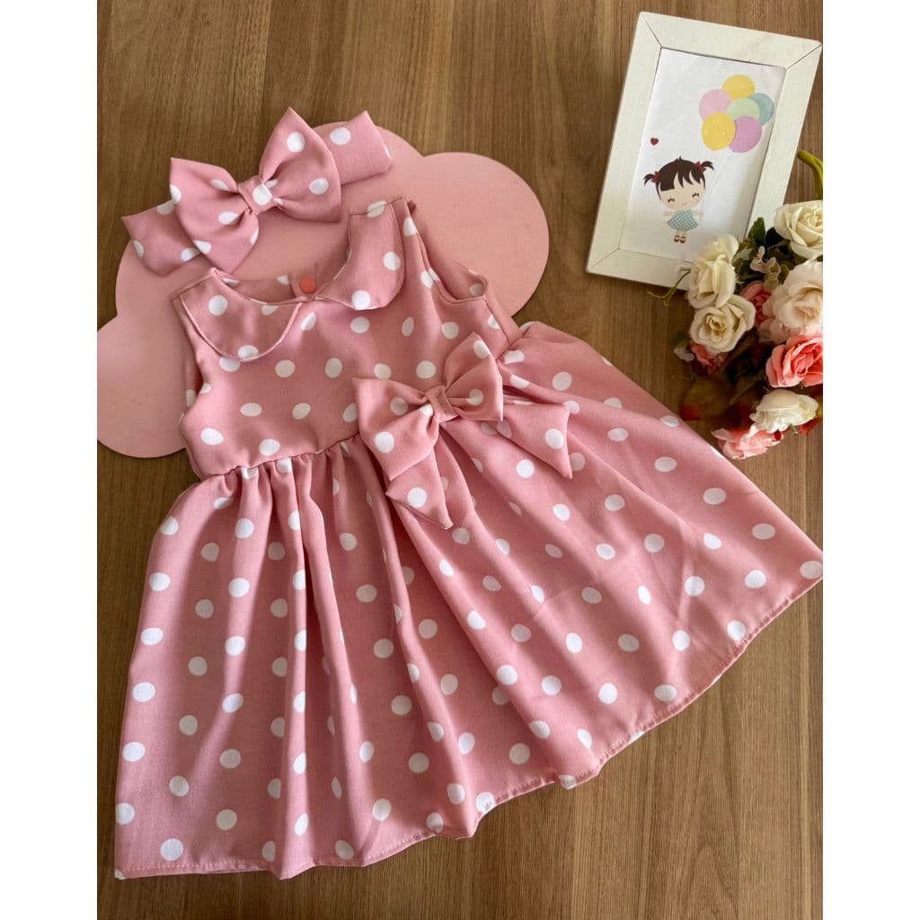 VESTIDO INFANTIL BABY BEBE RN MENINA CRIANÇA