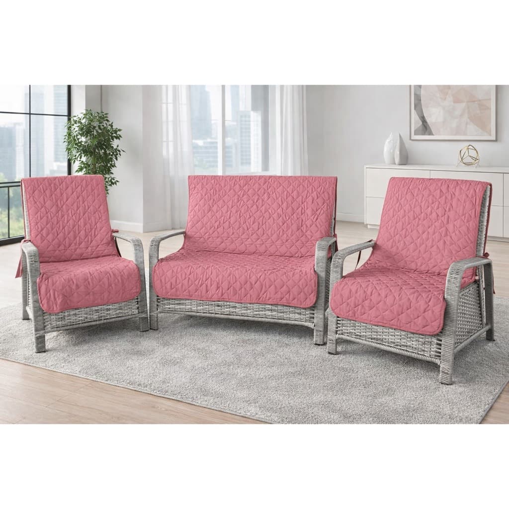 capa para poltronas namoradeira 1,10cm + 02 capa de 0,55cm sem Braços Promoção