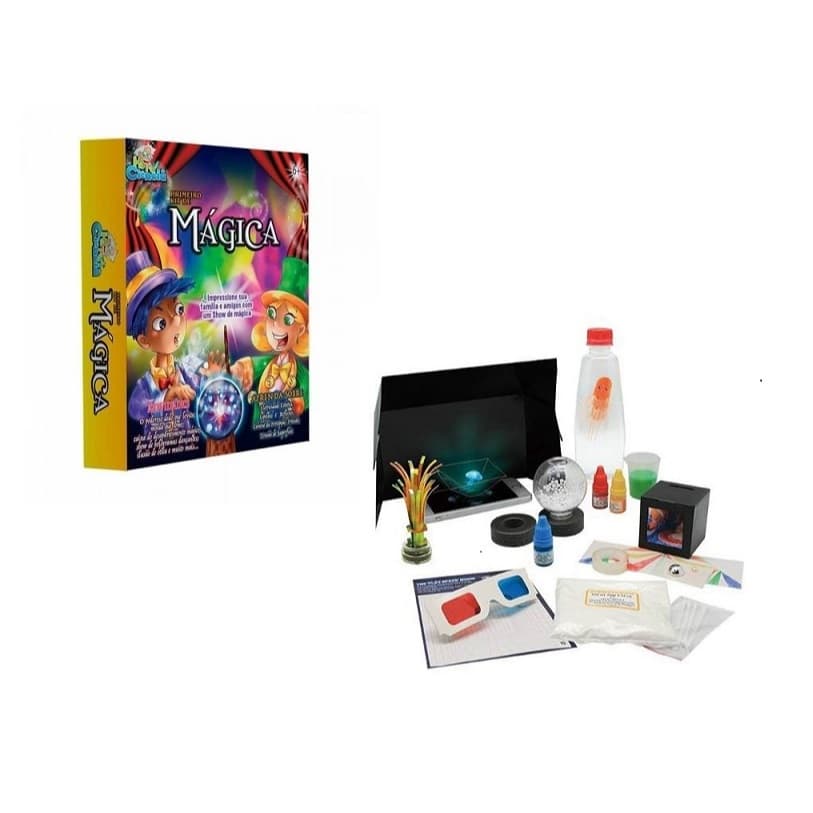 Brinquedo Magica kit Hora da Ciência - Dican