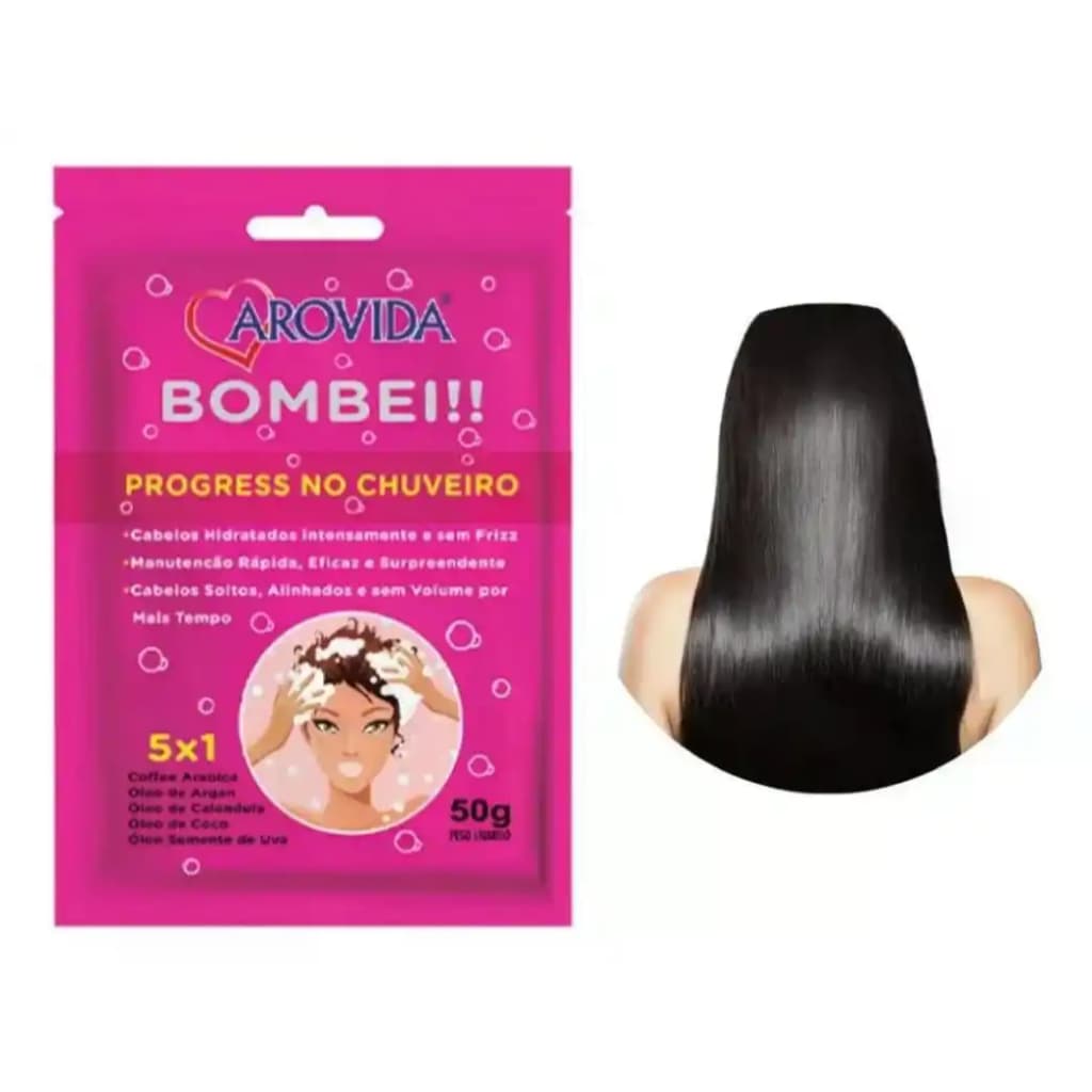 Progressiva no chuveiro 50g / Arovida