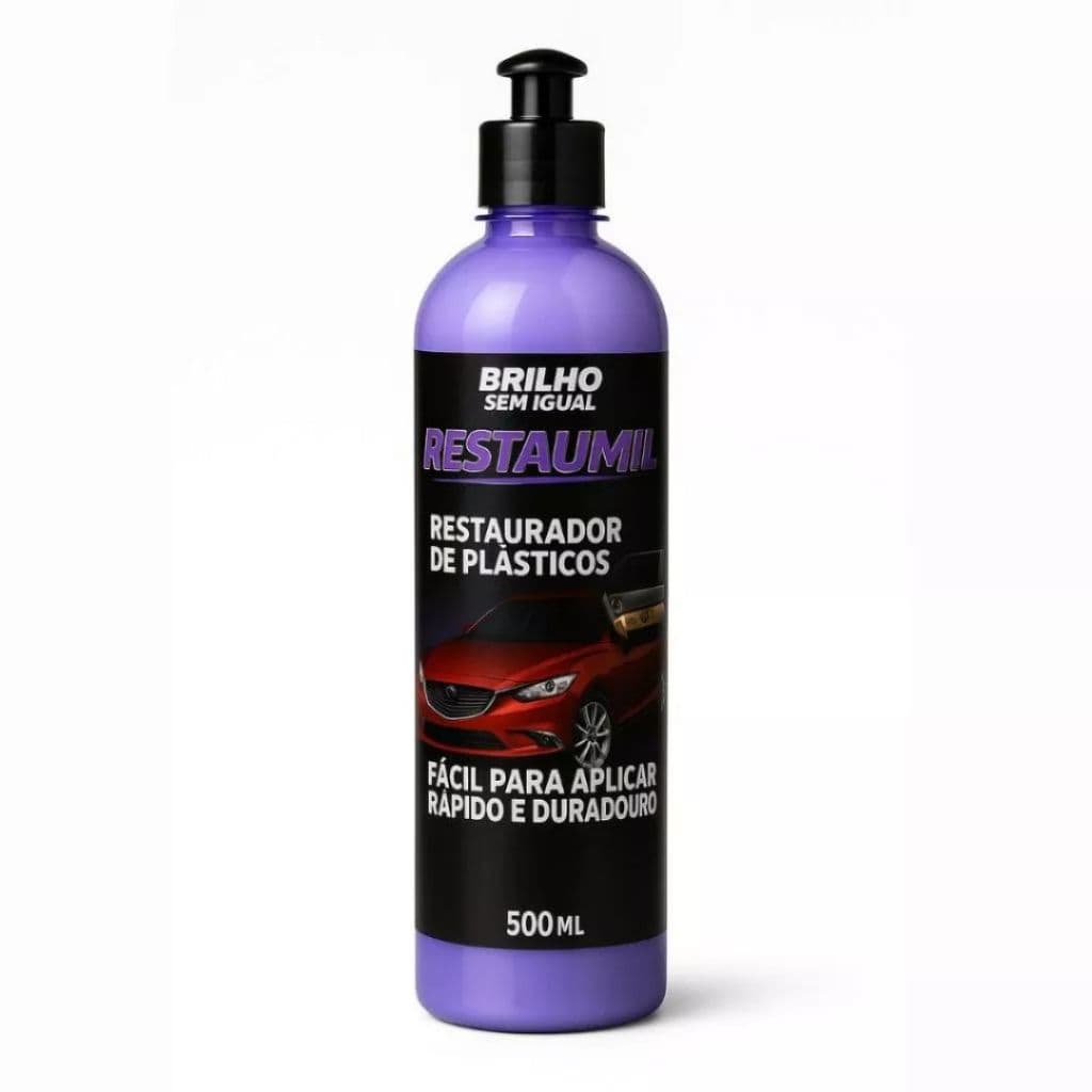 Revitalizador De Plasticos Restaurador de Plástico Automotivo - Recuperador e Revitalizador de Plástico