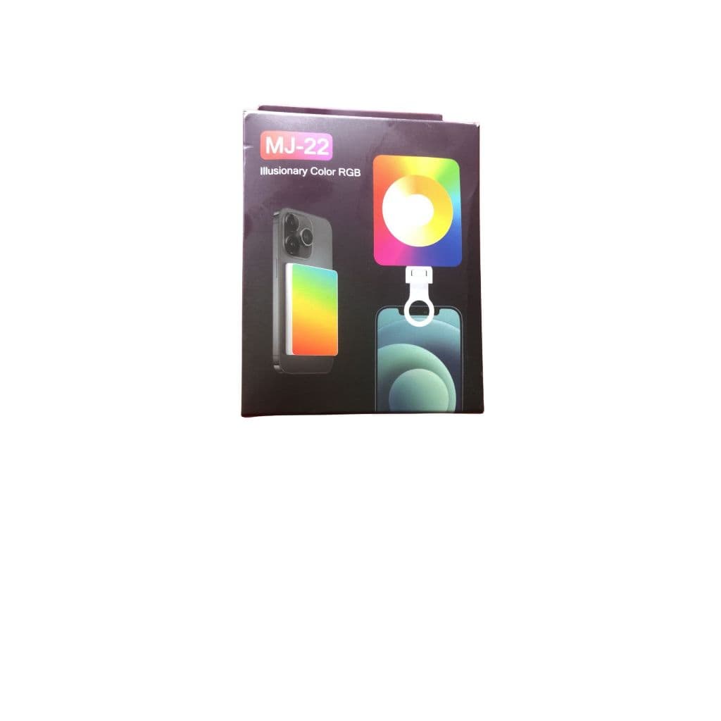 Luz Fotografia Preenchimento MJ 22 Led Rgb 3000k-6500k  Portátil Profissional Recarregável