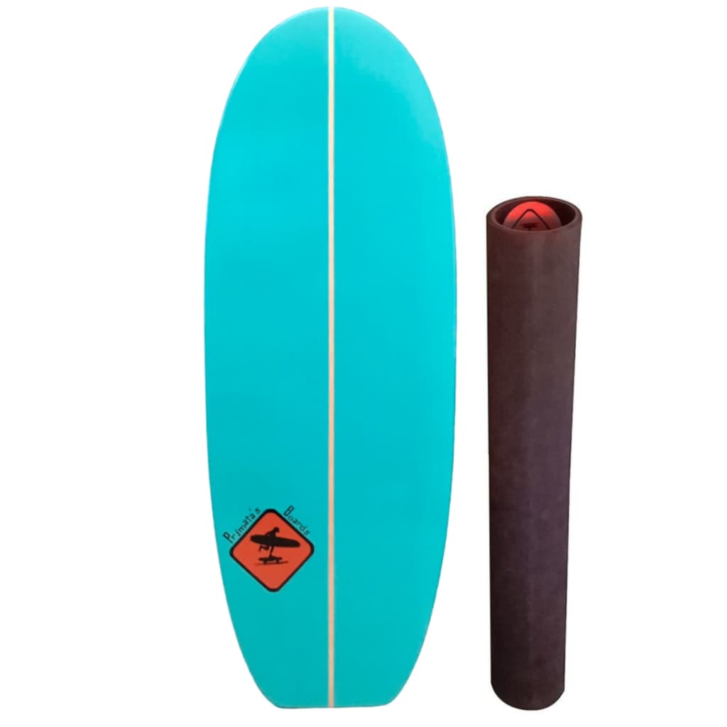 Prancha De Equilíbrio Balance Board Simulador De Longboard - Azul Turquesa