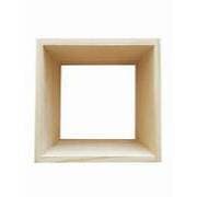 Nicho Decorativo Amadeirado MDF – Elegante para Sala e Quarto