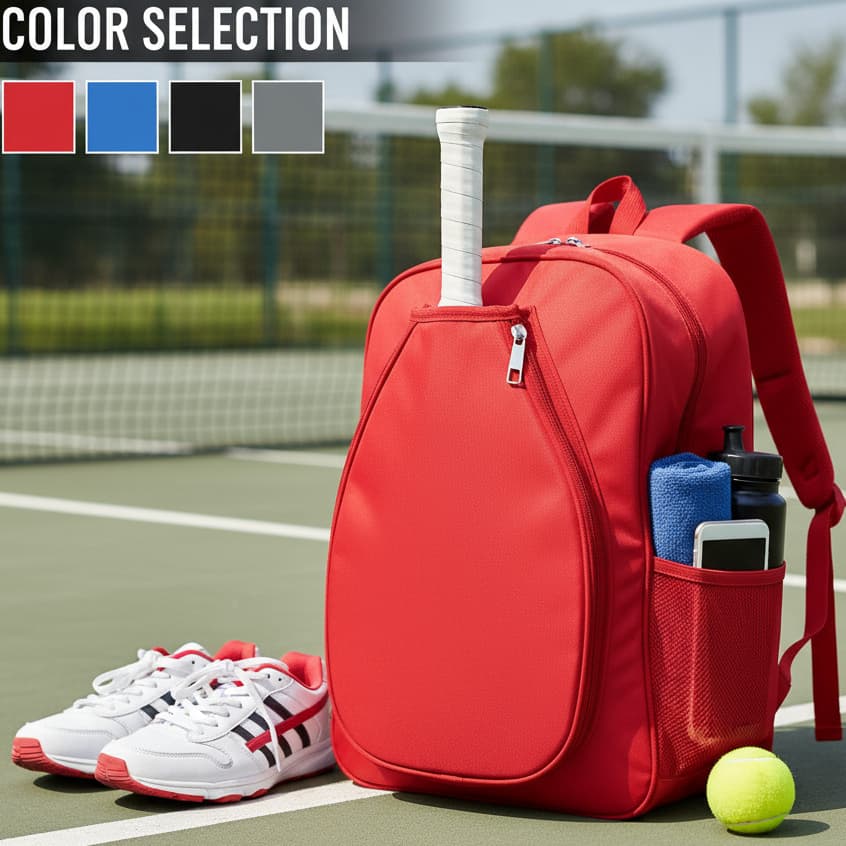 Mochila Beach Tennis Impermeável com Compartimento para Raquete Leve Resistente
