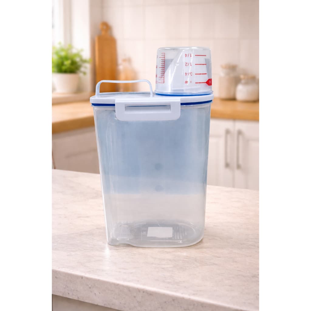 Pote Hermético Multiuso Com Dosador - 2kg - 1 Pote Hermético Multiuso
