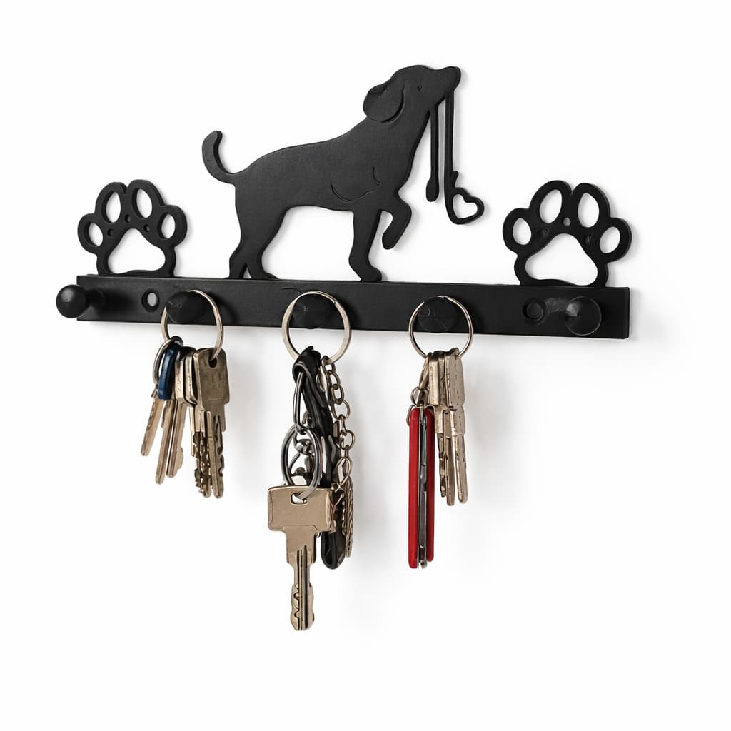 🐶 Porta-Chaves Decorativo Cachorro — Organização com Estilo e Personalidade