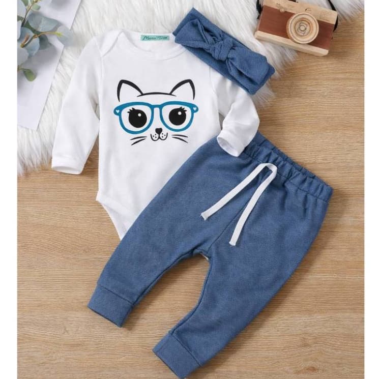 Conjunto Roupa Moda Bebê Menina Roupinha Blogueinha infantil Luxo Conjuntinho Feminino Gatinha Flare