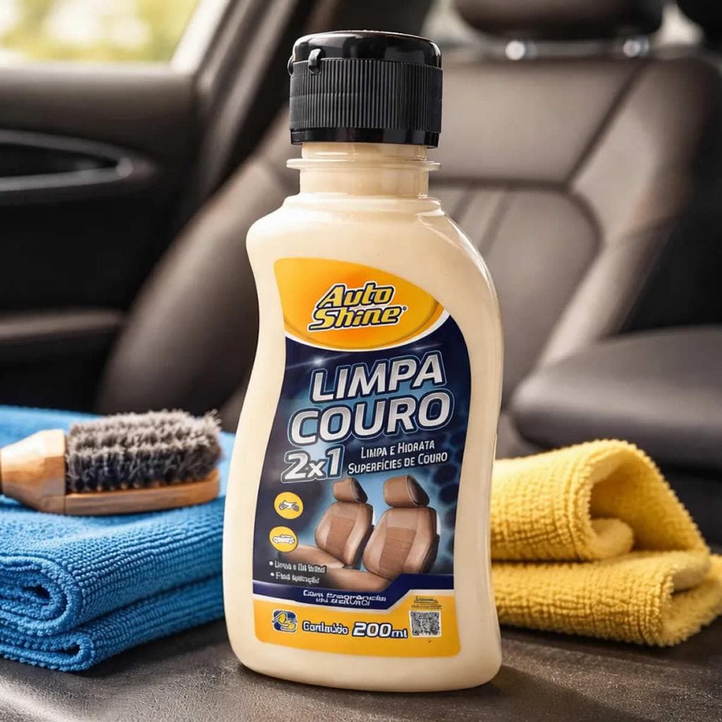 Limpa Couro E Hidrata Couro Automotivo Autoshine 200ml