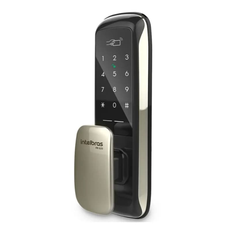 Fechadura Digital De Embutir Intelbras Fr 620 Contém Avarias