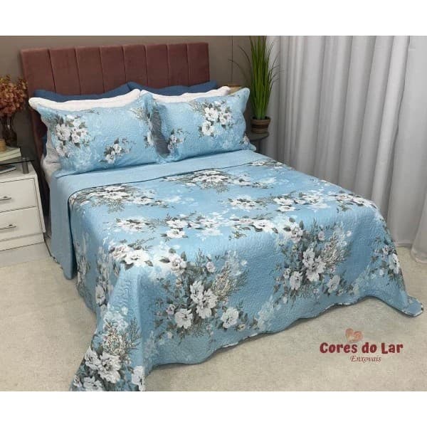 cobre leito queen avulso para cobrir a cama /nao acompanha fronhas estampas sortidas