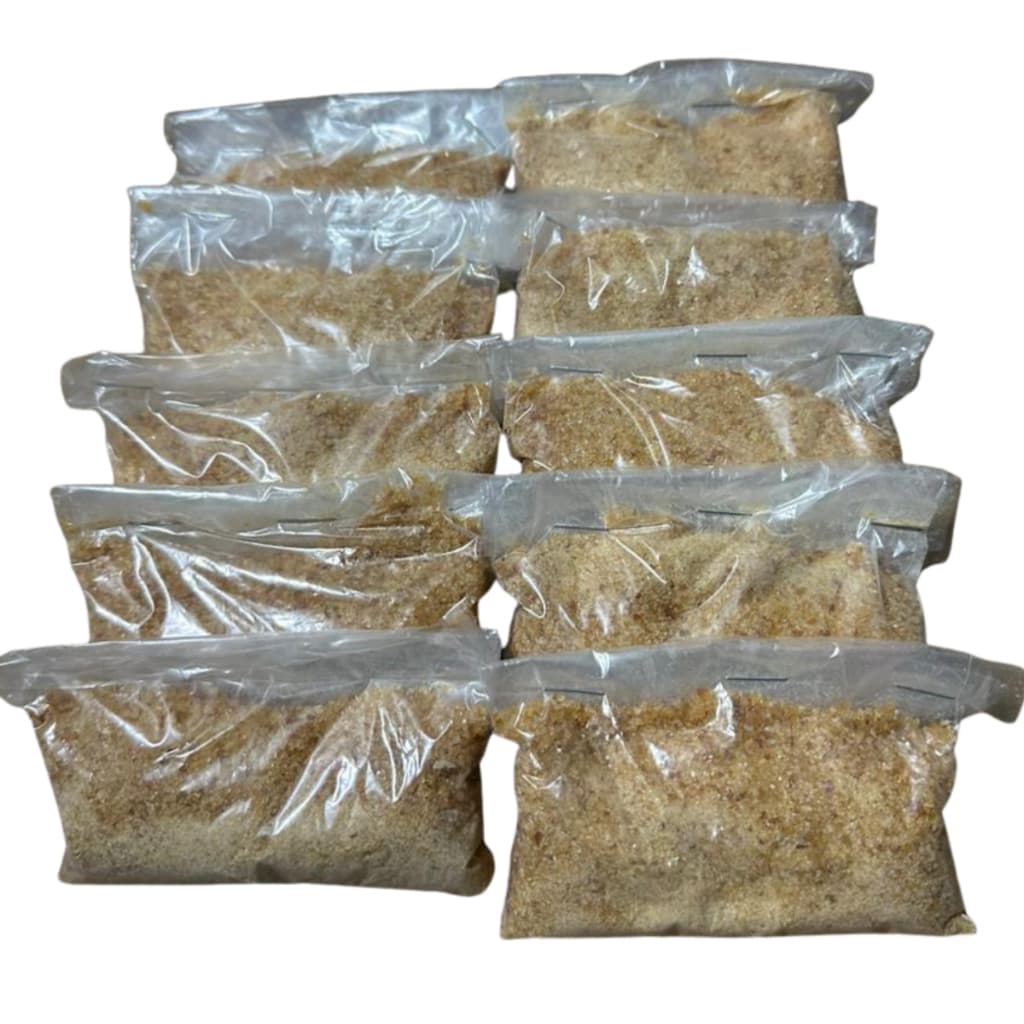 Cola madeira granulada 150g total 3 Unidades 50 gramas em cada