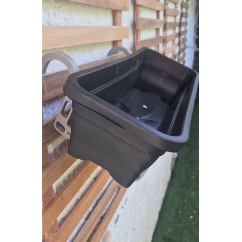 Gancho Suporte Horta Suspensa e Jardim Vertical Para Vasos Até 10cm - Sol e Chuva